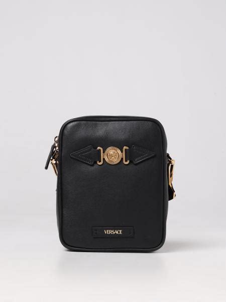 borsa bauletto versace pelle|Borse VERSACE da Uomo .